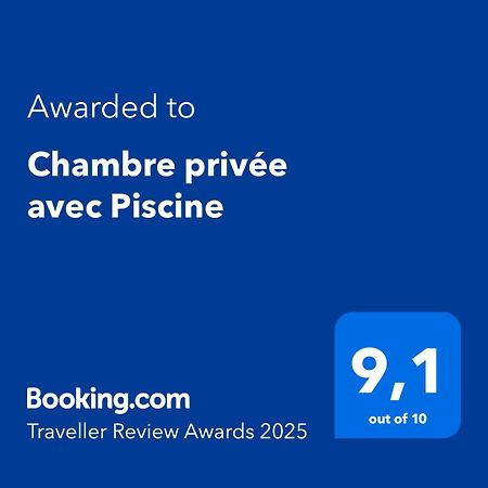 Chambre Privee Avec Piscine Marseille Exteriér fotografie